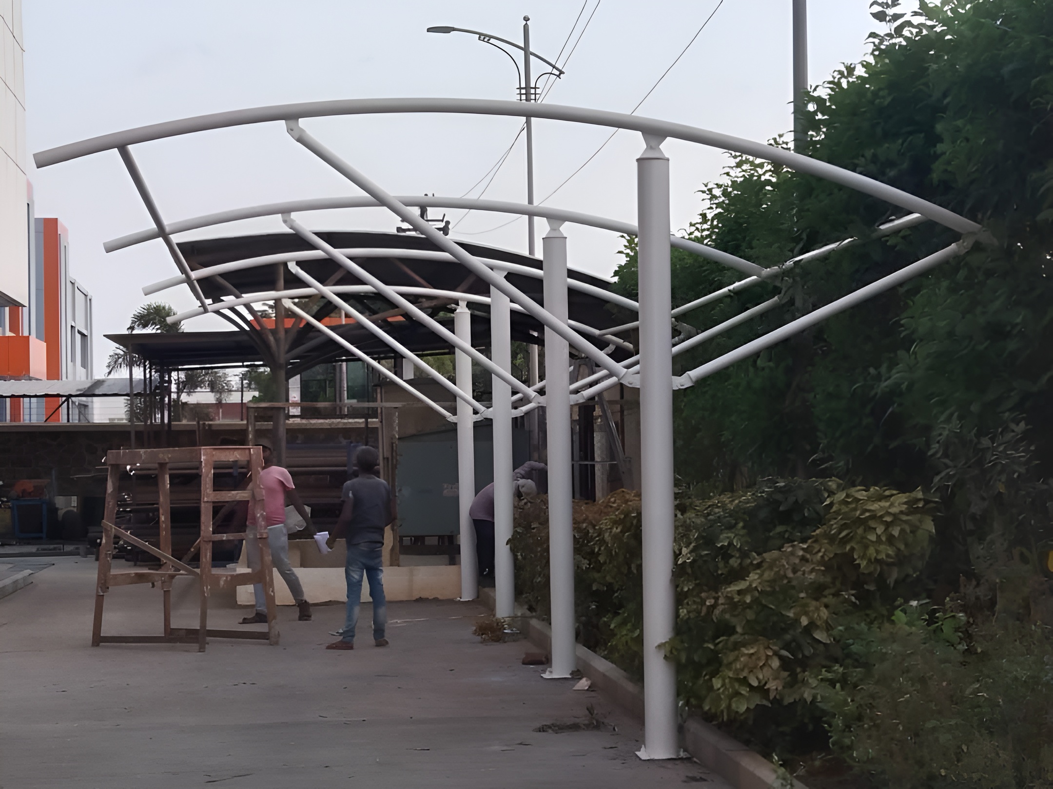 Parking Shed Fabrication